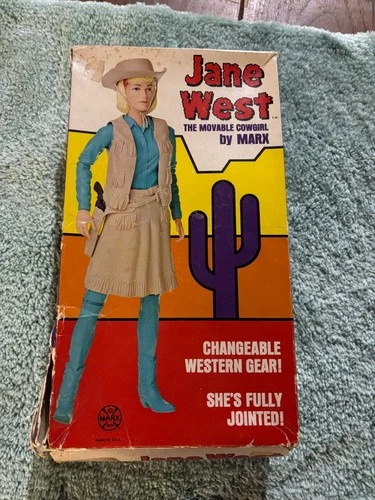 Vintage Jane West action figure