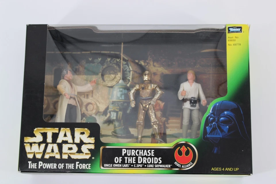 Star Wars Poder de la Fuerza Compra de los Droides Figura Set 1997 Kenner Nuevo Foto 2 de 4