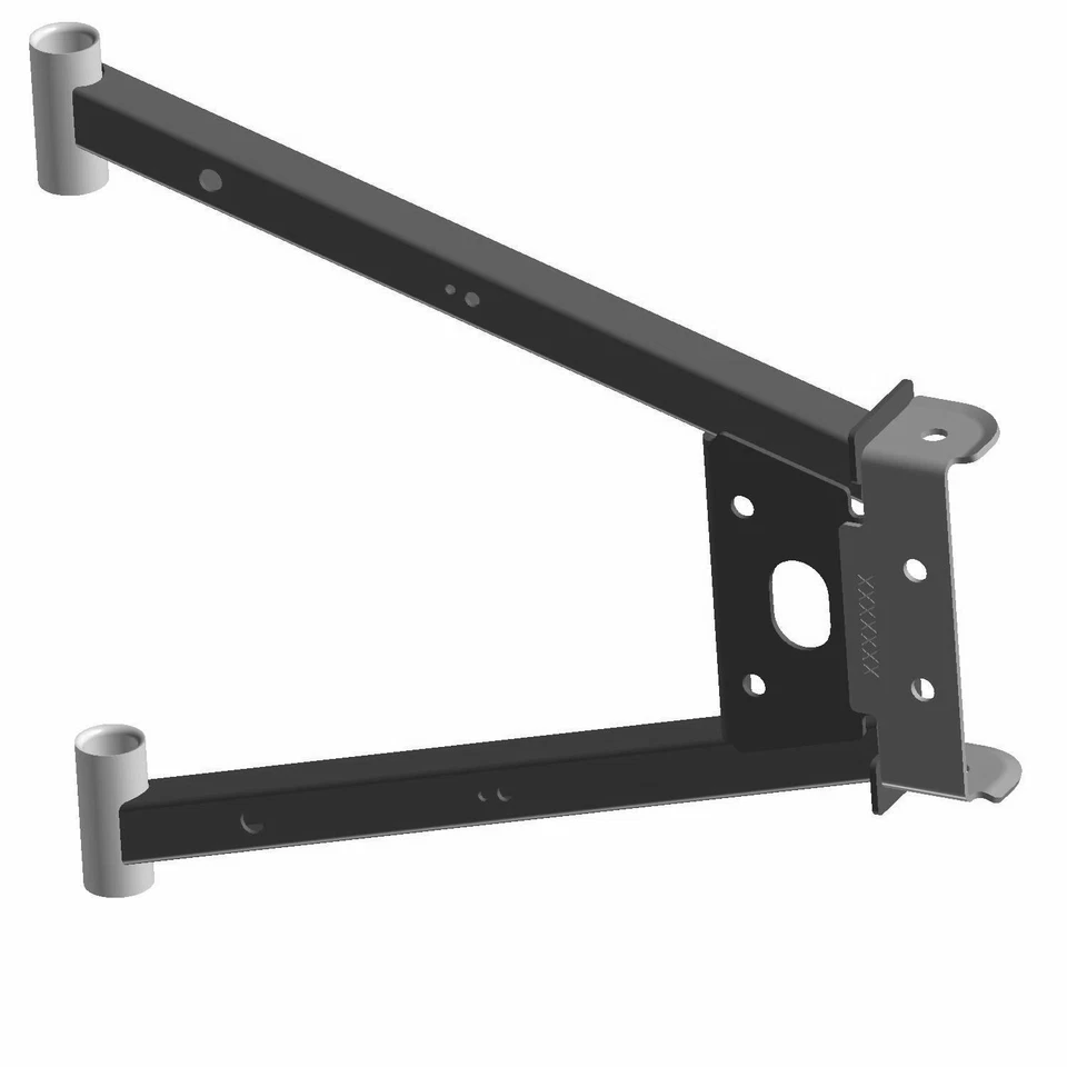 Brazo de control Polaris, inferior, negro mate, pieza original OEM 1018995-458, cantidad 1 Foto 2 de 3