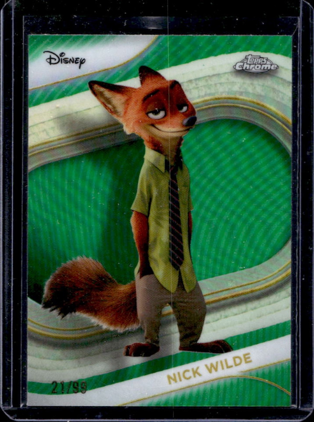 Nick Wilde 2025 Topps Chrome Disney #167 Refractor Price Guide