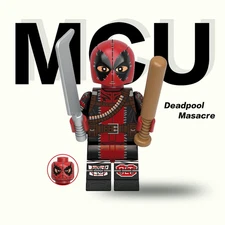 Deadpool Masacre Custom Minifigure 2 inch Birthday gift for friends