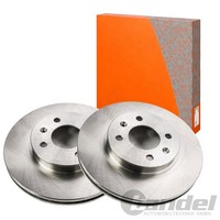 2X Dr!ve+ Bremsscheiben Vorne 256Mm BelÜFtet Passend FÜR Hyundai Accent I20 KIA