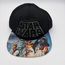 Star Wars Movies Skywalker Solo Leia Vader Colorful Snapback Hat Cap Bioworld