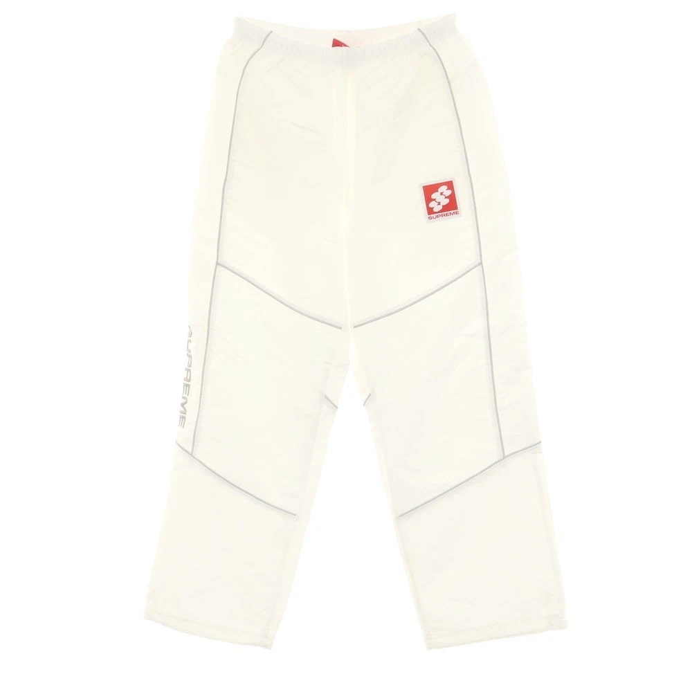 Pantalon de survêtement Supreme 2024 FW tuyauterie réfléchissante polyester occasion taille L