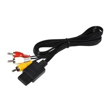 6 Feet AV to RCA Audio Video Composite Cable Cord For Sony PS1 PS2 PS3 PS3 Slim