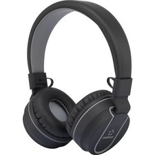 Renkforce RF-4731720 RF-BTK-100 On-Ear Bluetooth Headphones Black, Grey Headset co