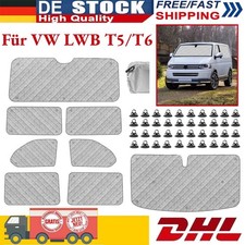 8Stk Thermomatte Fahrerhaus Passend Für VW LWB T5/T6, Luxus Interne Auto DHL