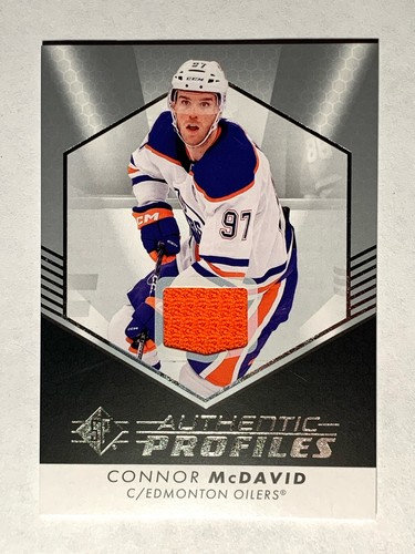 Connor McDavid [Jersey] #AP-1 2022 SP Authentic Profiles card