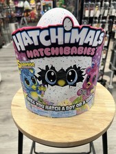 New Hatchimals, HatchiBabies, Hatching Egg with Interactive Toy Age 5 