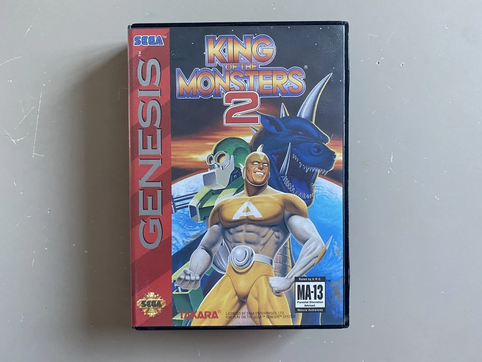King of the Monsters 2, Sega Genesis Megadrive, NTSC Complete - Image 2 of 4