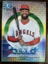2020 Bowman Chrome Dawn of Glory Mega Box Green Mojo Refractor /99 Jo Adell RC