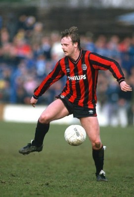 1985 Oxford United v Manchester City Neil McNab of Man City Old Photo