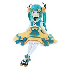 FuRyu Hatsune Miku Flower Fairy Anemone Noodle Stopper PVC Figure Model Toy