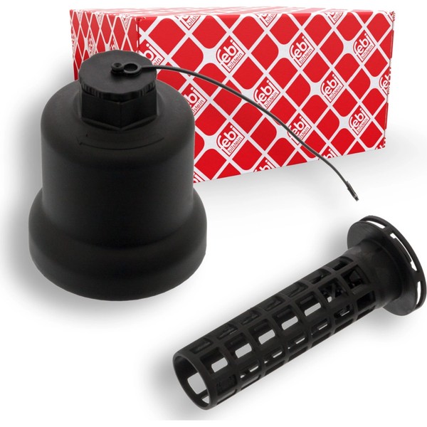 Febi Bilstein 49633 Deckel ÖLfiltergehäUse FüR VW Audi Seat Skoda-image