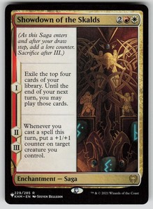 Showdown of the Skalds - 229/285 Rare The List Reprints