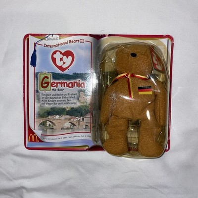 Vintage Ty Beanie Baby McDonald s Germania 2000 New In Package International