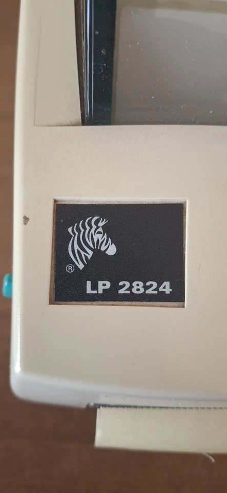 Etichettatrice Zebra LP 2824P (2824-20200-0001) - USATA e FUNZIONANTE - - Immagine 3 di 4