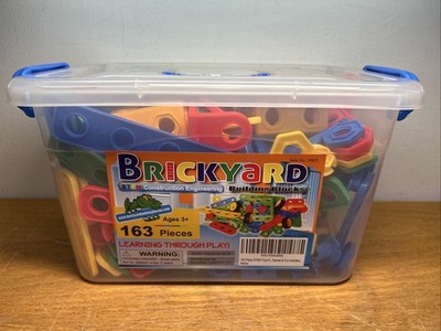 Brickyard Building Blocks 163 Piece Stem Learning Homeschool 19825 