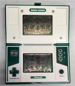 Nintendo Game & Watch Green House Multi Screen GH-54 Retro Gaming A2522