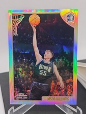 1998-99 Topps Chrome Jason Williams Rookie RC Refractor #153 Sacramento Kings 🔥