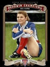 2012 Upper Deck Goodwin Champions #67 Mia Hamm