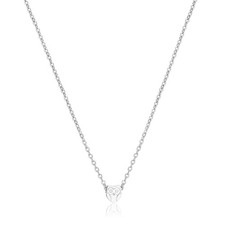 Collana S'AGAPO' CLICK in Acciaio 316L SCK254 con gufetto