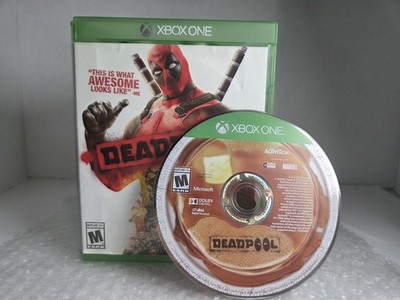 Deadpool Microsoft Xbox One 2015 Complete In Box CIB Tested Marvel High Moon OEM