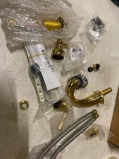 Kingston Brass KB912BL Vintage Mini-Widespread Faucet with Drain - Polished Bras