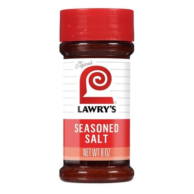 Convenient 8 oz Lawry's Seasoned Salt - No MSG & Ideal for Beef, Pork, Poultry