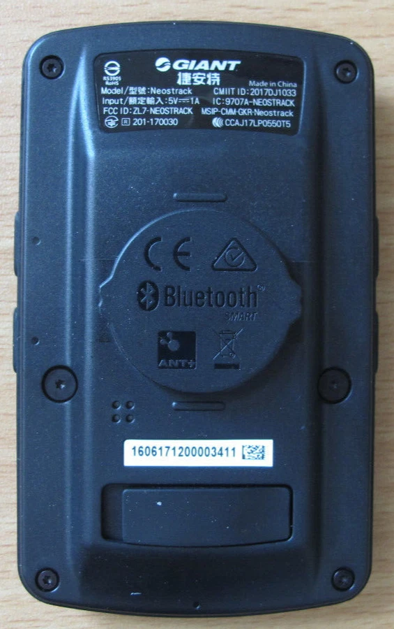 GIANT Neostrack Bicicleta de Ciclismo GPS Computadora Distancia MPH Bluetooth Foto 4 de 4