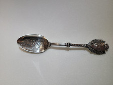 GUSTAVUS SEIFERT CANADIAN STERLING SILVER marked .925 SOUVENIR SPOON  QUEBEC