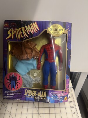 スパイダーマン　フィギュア　12 INCH COLLECTOR HERO s-l400.jpg