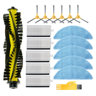 Side Brush Roller Brush Fit Tesvor X500 X500 Pro S6 S4 Robot Vacuum Cleaner Kits