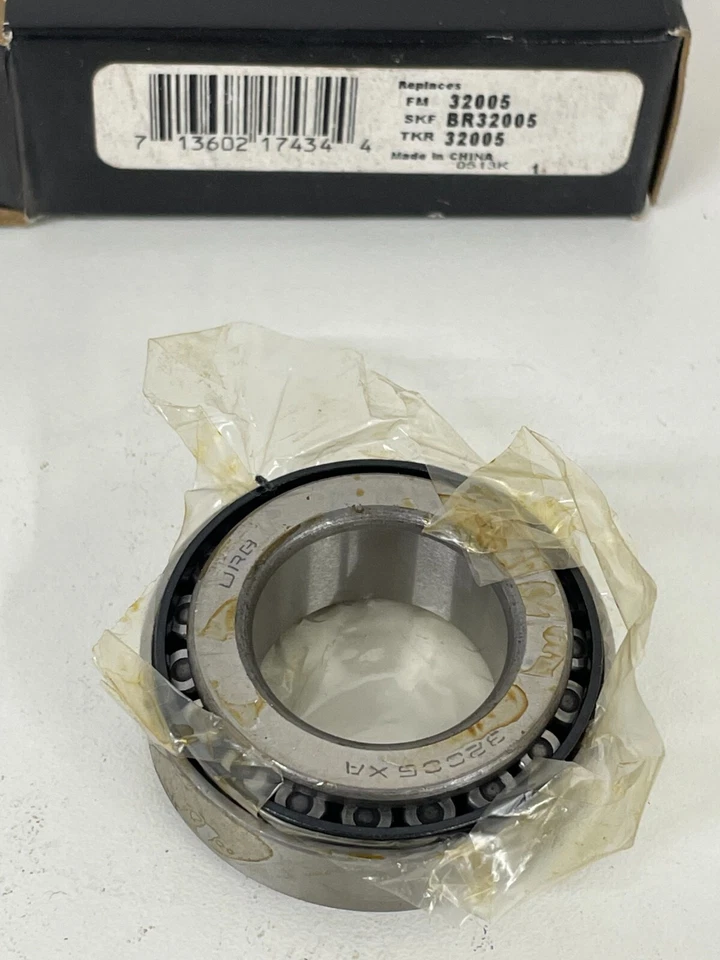 Juego de rodamientos de rueda cónicos y carreras Auto Extra NOS 32005 xref. Nacional #32005 Foto 2 de 4