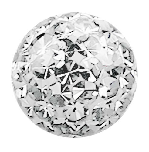 Piercing Ersatz Verschluss Ferido Multi Glitzer Epoxy Schraubkugel Größe 1,6x6mm - Photo 17/30