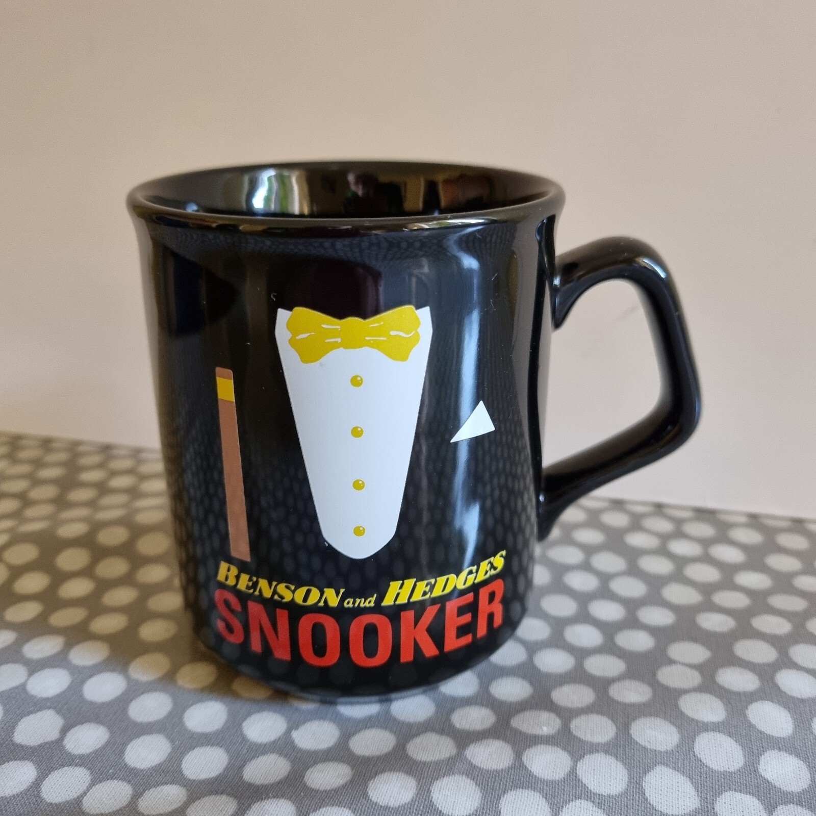 Benson And Hedges Snooker Mug In Black By John Tams