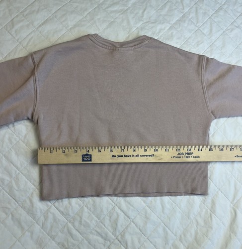 Personalized LILY Sweatshirt Zara Girls Strawberry Cute Pale Pink Size 4-5 - Picture 5 of 6