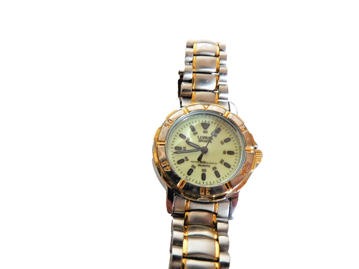 PULSAR V 515 A LADY LORUS SPORT WATCH LUMINOUS NEEDS 