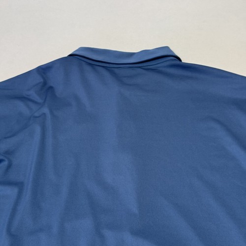 Peter Millar Summer Comfort Men’s Polo Golf Shirt Blue Cross Blue Shield Blue XL - Picture 10 of 10