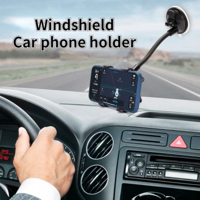 GEARMONSTER Universal 360° in Car Phone Holder Windscreen Dashboard Mount Any Mobile Phones