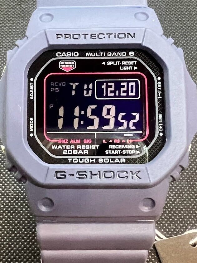 CASIO G-SHOCK GW-M5610U-2JF Blue Navy Red Men's watch Radio CASIO G-SHOCK GW-M5610U-2JF Blue Navy Red Men's watch Radio