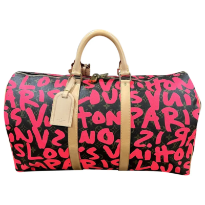 Louis Vuitton Keepall 50 Stephen Sprouse Graffiti Pink Jacobs