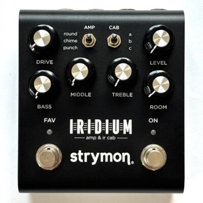 Strymon Iridium Amp and IR Cab Simulator effect padal