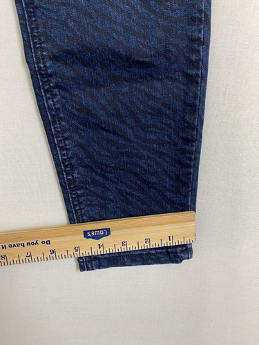 Kensie jeans 6/28 women slim fit blue dark wash mid rise denim - Picture 7 of 15