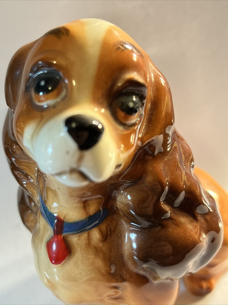 VTG Lady And The Tramp China Figure 5” Walt Disney Production
