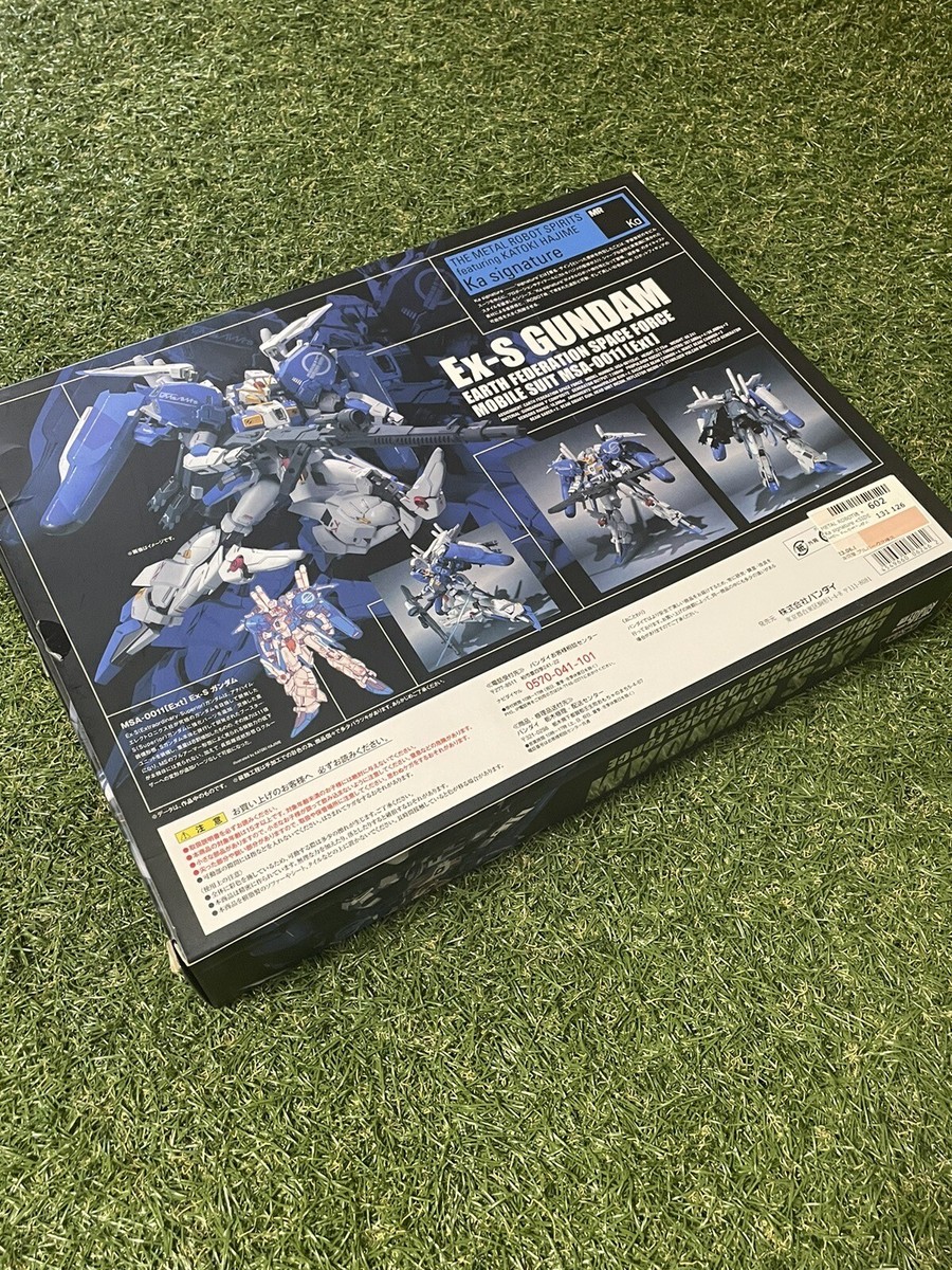 Bandai Metal Robot Spirits – Ex-S Gundam – Action Figure Da Collezione In Metallo E PVC – Altezza 15 Cm - 5