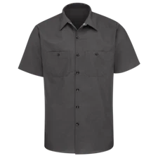 Red Kap Men's SP24 Short Sleeve Industrial Work Shirt