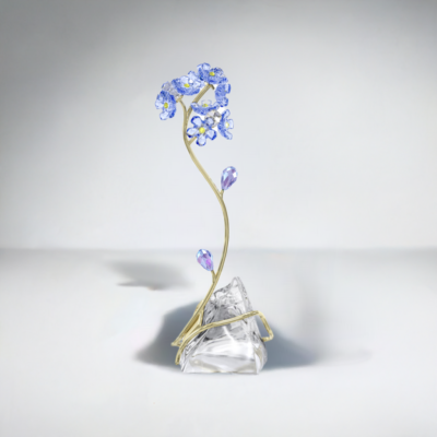 Swarovski 5666971 Florere Forget-me-not Flower Blue Designer Adi
