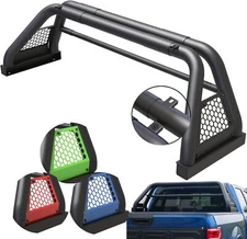 Adjustable Bed Roll Sport Bar For 2005-2024 Toyota Tacoma Truck Chase Roof Rack