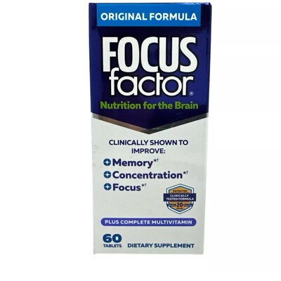 Focus Factor original formula Exp. 11/27
